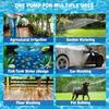 High Flow Cordless Submersibles Water Pump Efficient Water Transfer Pump for Quick Water Removal Easy To Install