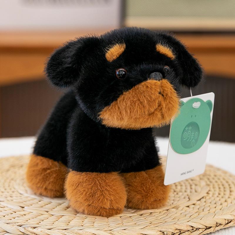 Simulated Cute Cute West Highland Puppy Plush Toys Schnauzer Doll Table Companion Doll Gift