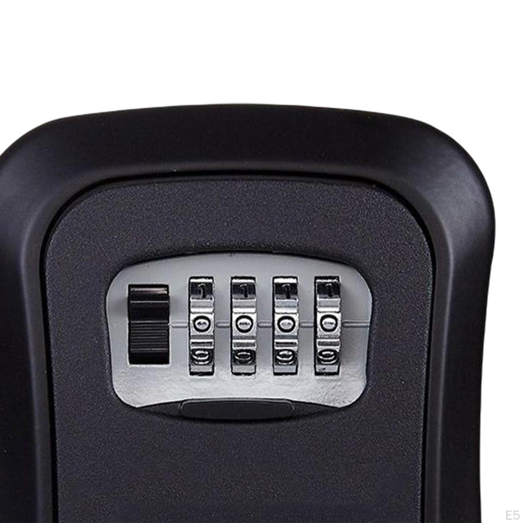 Key Storage Box Organizer Wall Mount 4 Digit Combination Case for Home Store Indoor
