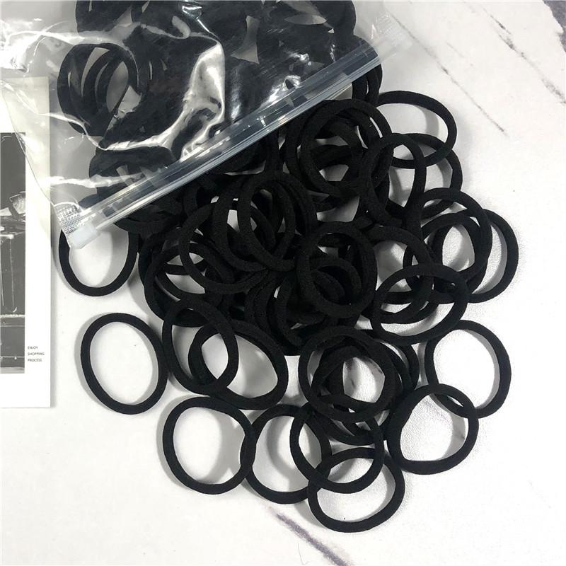 20/50 STÜCKE/Set Haargummis für Frauen Mädchen Basic Haargummis Seile 4cm Einfaches Elastisches Stirnband Haarschmuck Pferdeschwanzhalter