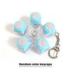 Cat Paw Fidget Spinner Keychain with Led Light Pressable Mechanical Keycap Stress Relief Toy,Anti-Anxiety Sensory Toy for ADHD
