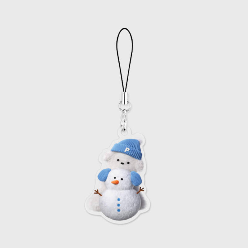 

snowman for ppokku phone strap Single product