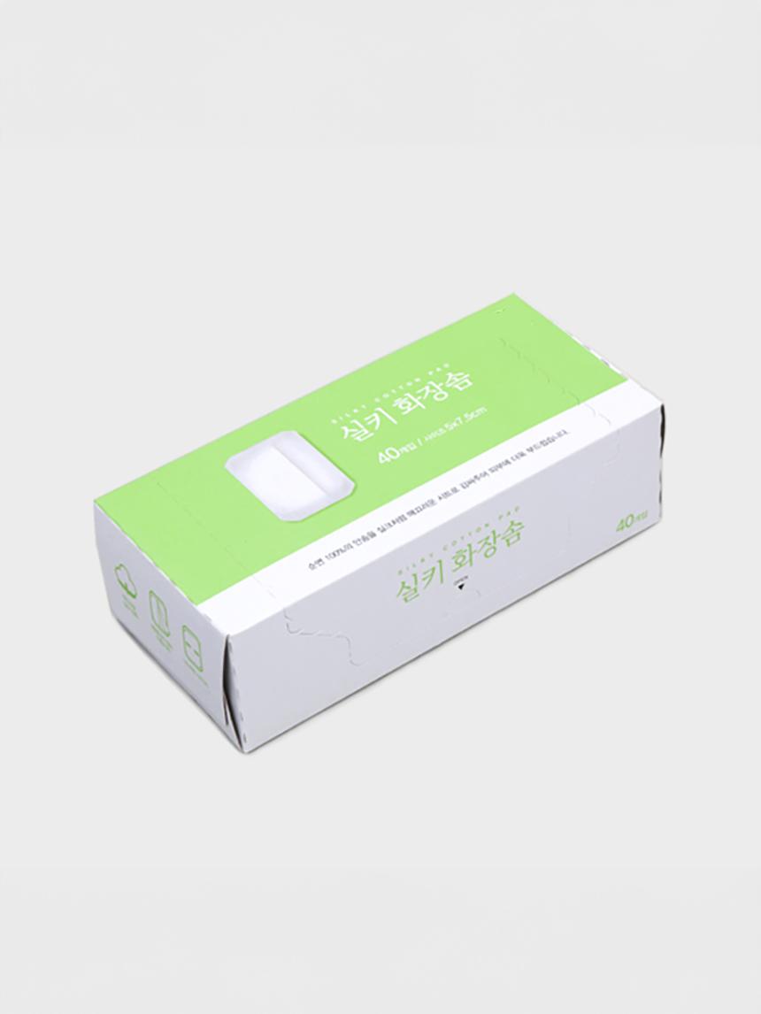 Шелковистые мягкие ватные диски для лица (40 Количество) 1ea