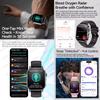 2026New AI Healthy Diagnose Analysis Smart Watch ECG+PPG Blood pressure lipids Uric Acid BT Call Smart Watch Tracker Men Women's