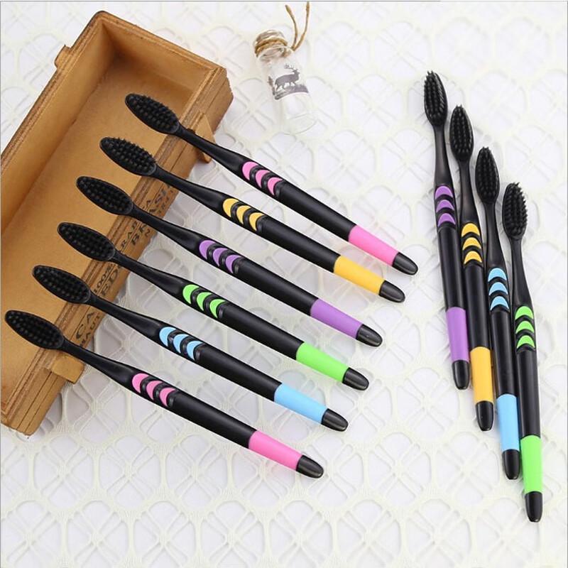 Fumaide Ultra-Soft Bamboo Charcoal Toothbrush Set
