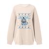 Women's Fashion Long-Sleeve Pullover Sweatshirt With Fun Movie-Themed Print