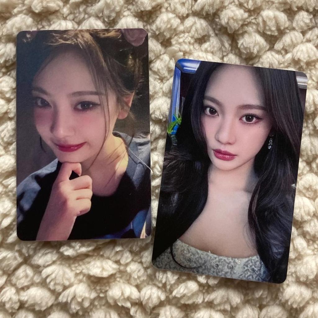 [USED] aespa NinNin purchase bonus 6000 yen fan meeting fan meeting 2 trading cards