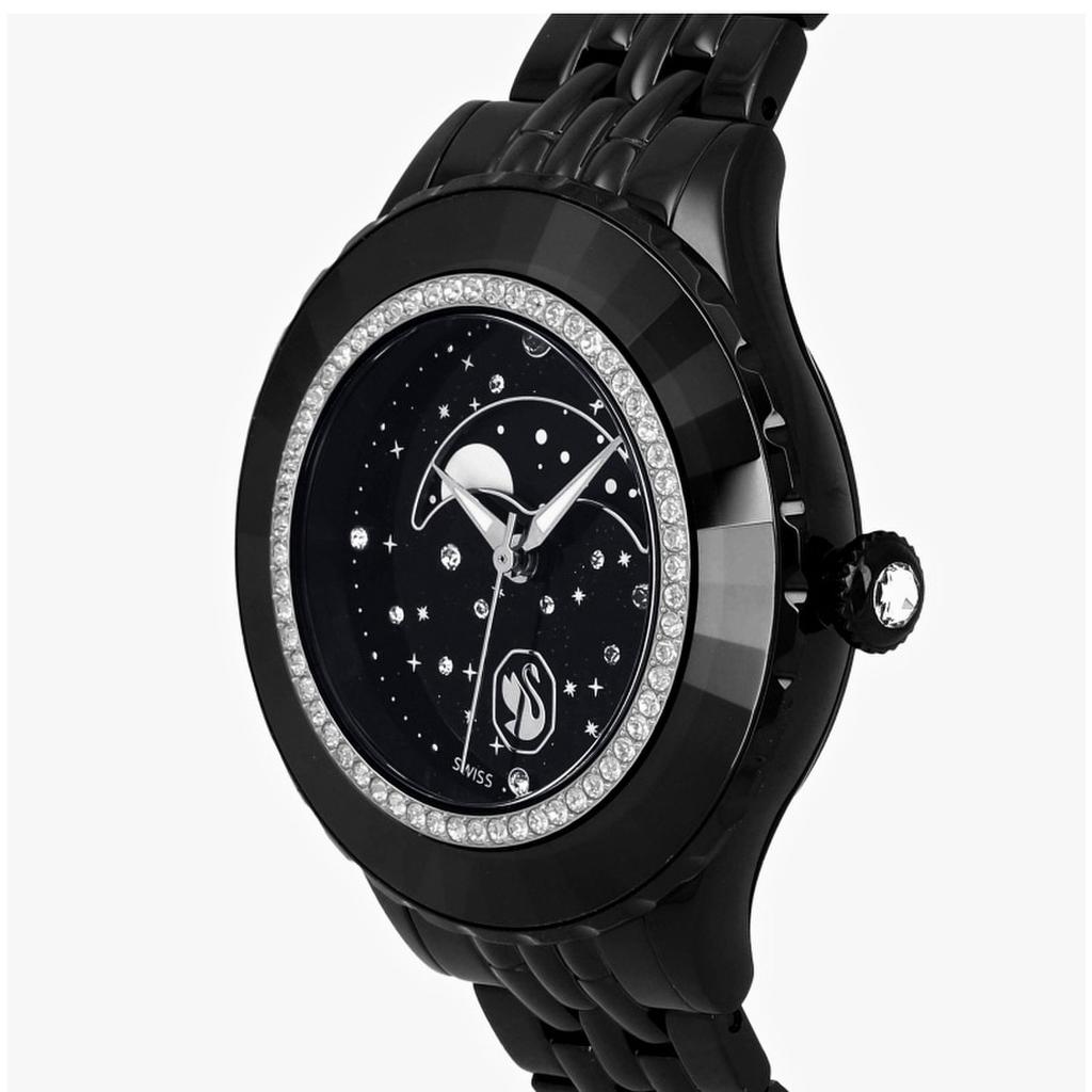 [Swarovski] 5677497 Octea Moon Black Women's Metal Watch