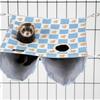Multi-Sided Opening Double Layer Hammock Waterproof Hamster Nest For Pet Cage
