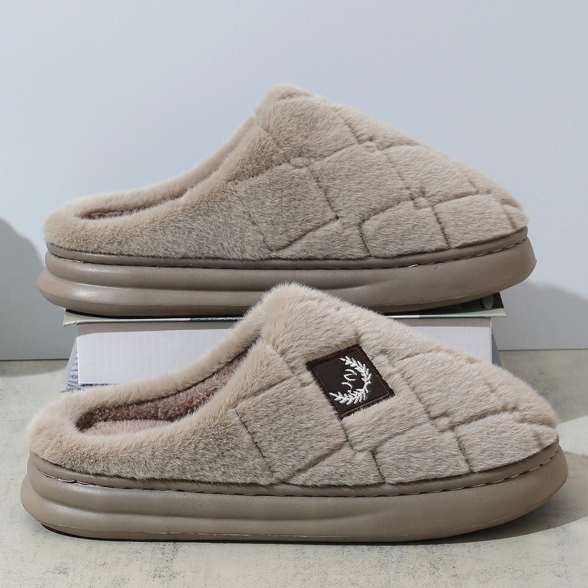 Брендовая мужская обувь класса люкс больших размеров для дома — фото 10