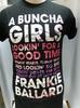 Frankie Ballard A Buncha Girls Lyrics Black TShirt Unisex T-Shirt