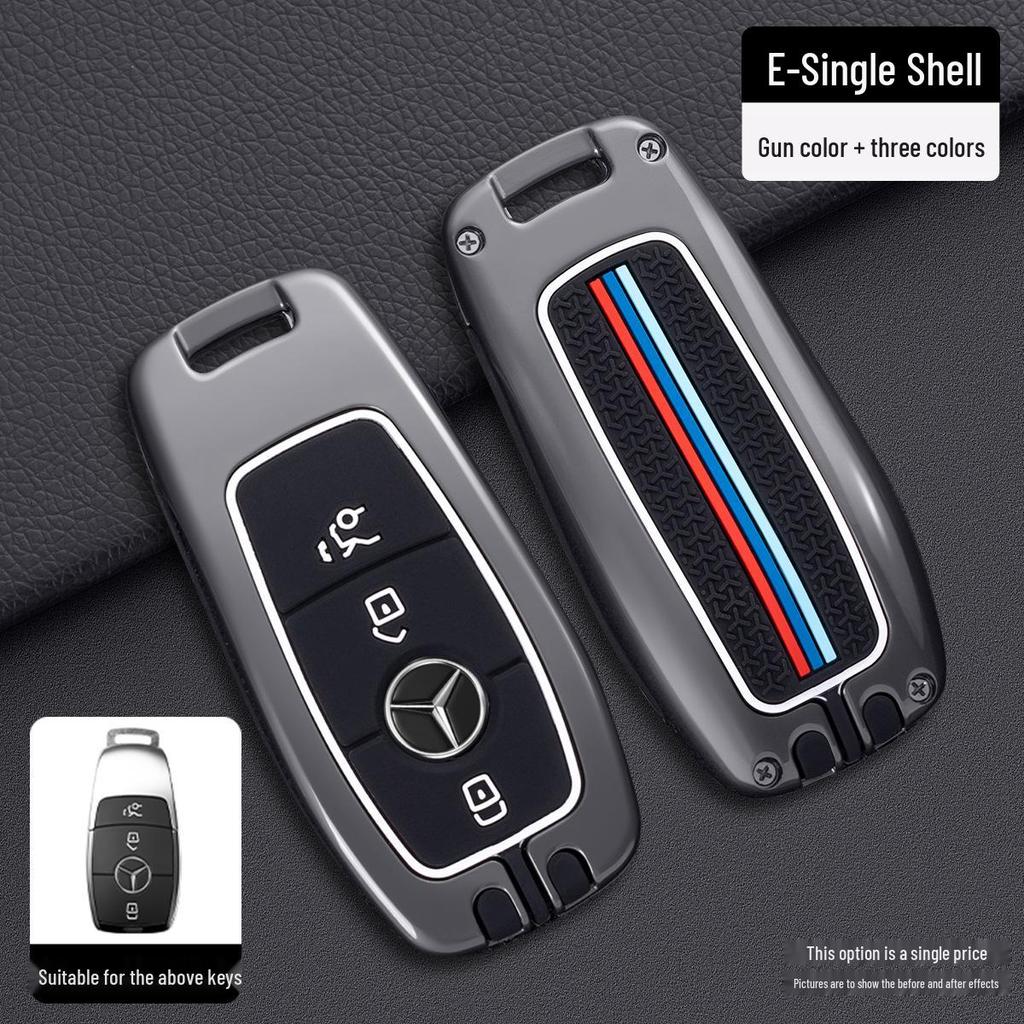 Étui et Coque de Clé Compatibles Mercedes-Benz E300L C260L A200L Classe S GLB220 GLC GLE GLA