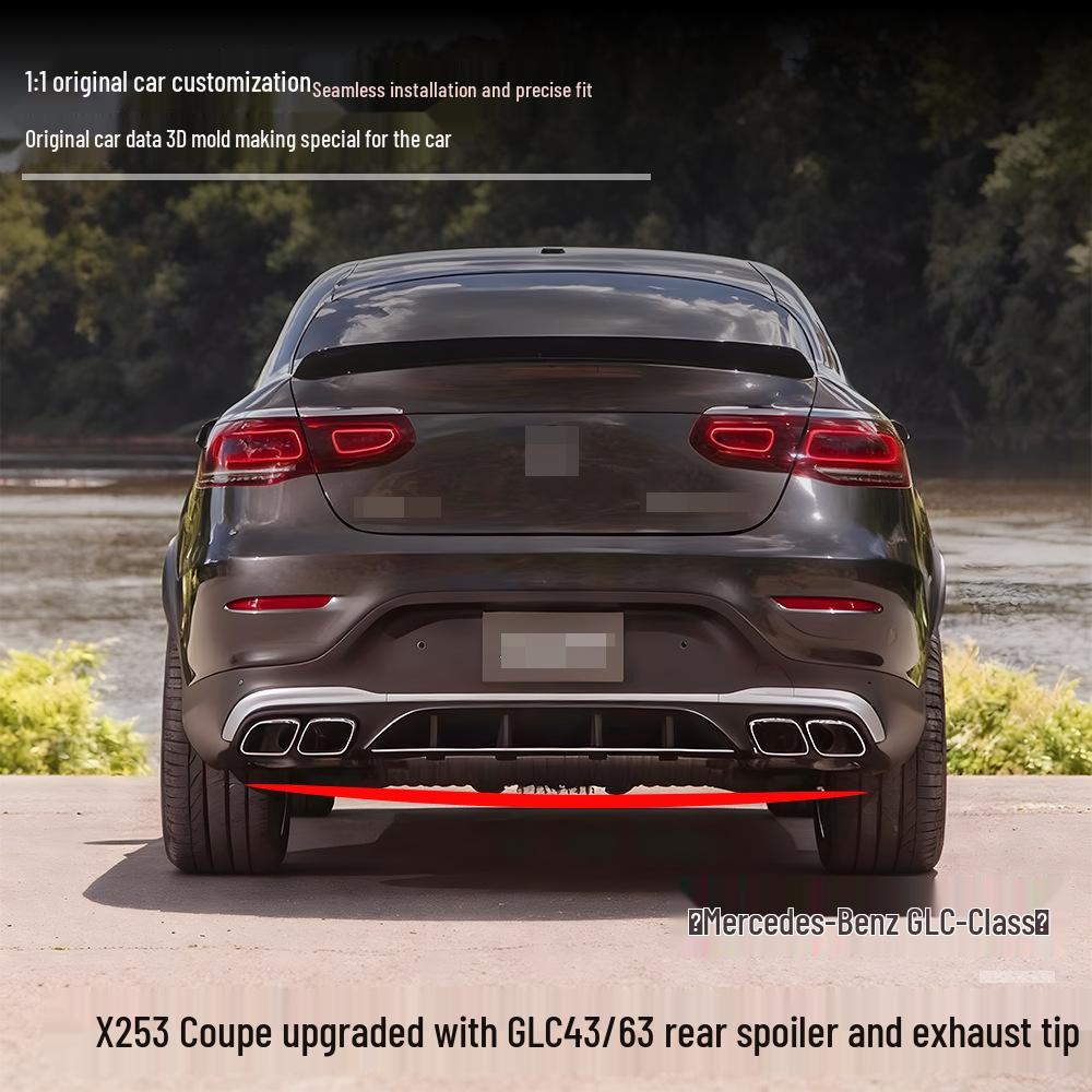 Mercedes-Benz GLC-Class X253 Coupe (16-22) GLC43/63 Rear Diffuser & Exhaust Upgrade