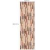 Fresh Wood Grain Living Room and Bedroom Background Modified Self-Adhesive Wallpaper (45cm *300cm)