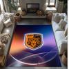 Tappeto in Velluto di Cristallo con Stampa Calcio Hull City, Comodo Assorbente d'Acqua Antiscivolo Tappeto per Pavimento Interno