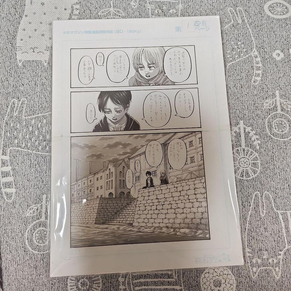 [USED] Attack On Titan Art Book FLY Set