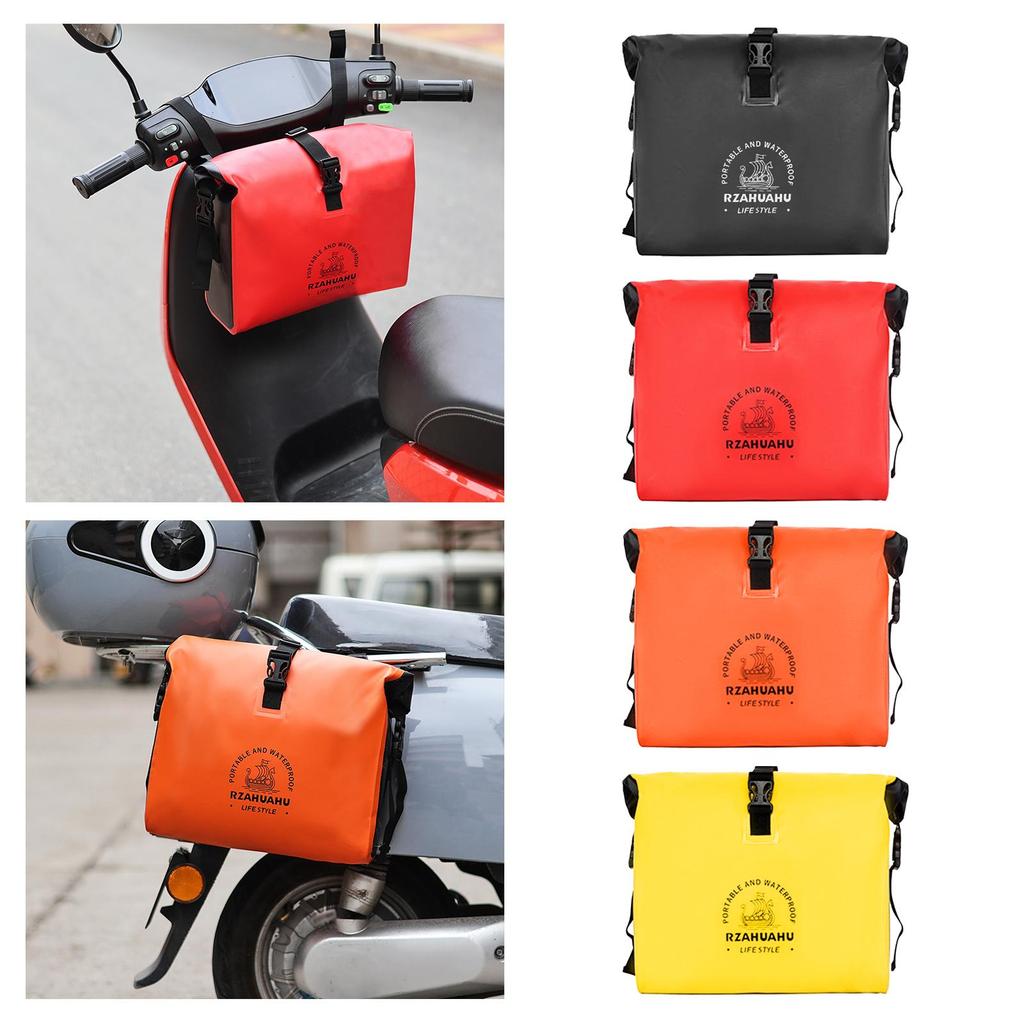 Bike Pannier Bag 9 L Adjustable Tool Bag Panniers Side Saddle Bags Bike