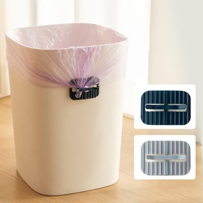 4pcs Household Trash Bag Clips, Non-Slip Holders For Garbage Bags, Anti-Falling Garbage Bag Fixing Clips, Non-Dirty Hand Sticker Clips