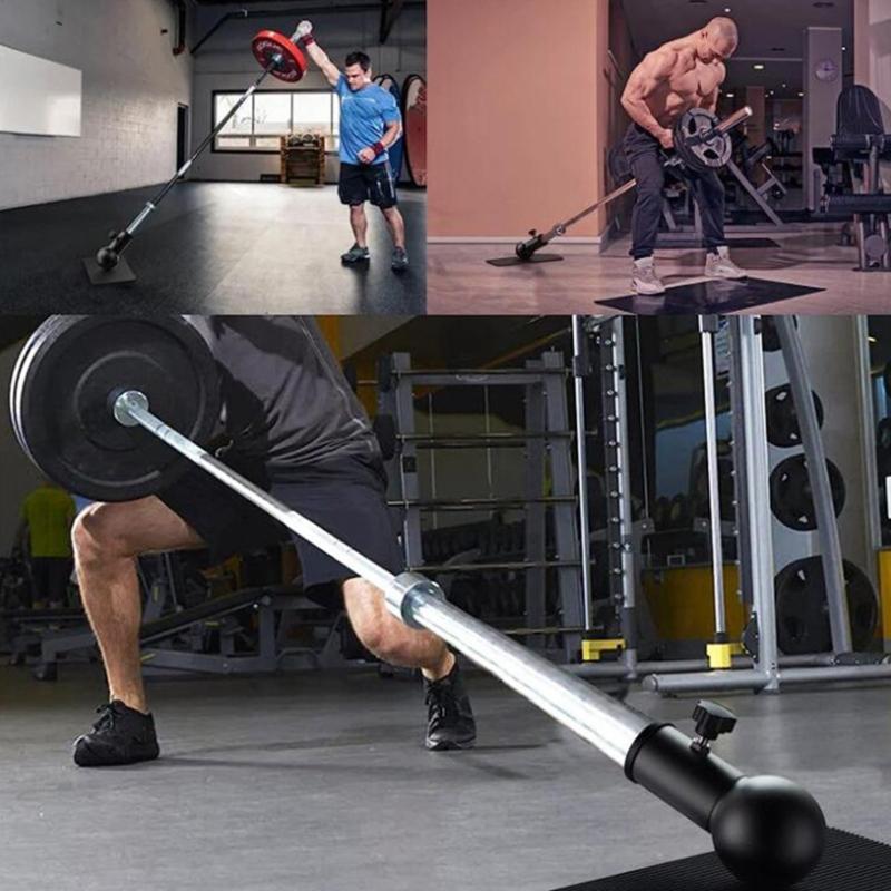 360 Rotating Barbells Powerlifting Row Exercise Equipment Spherical Sleeve Barbells For Core Back Strength Training