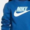 Nike Sportswear Club Fleece Logo Print Crewneck Sweatshirt Kids Tops Court-Blue FD2992-476