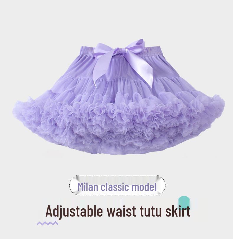 Kék Princess Tutu Szoknya: Lányok Tavaszi/Nyári Hálós Ruha