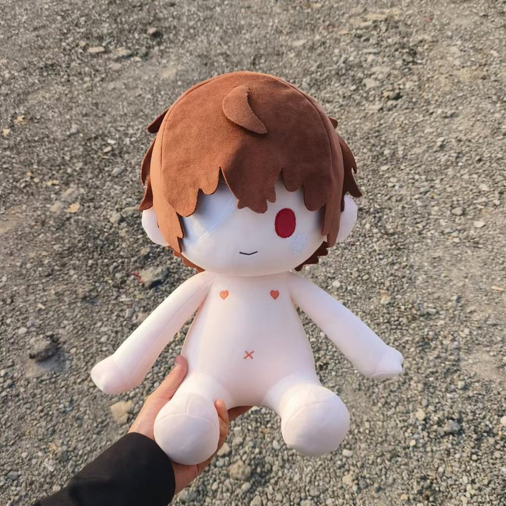 40cm Bungou Stray Dogs Plush Doll Osamu Dazai Cosplay Cute Soft Stuffed Toy Pillow For Anime Fans