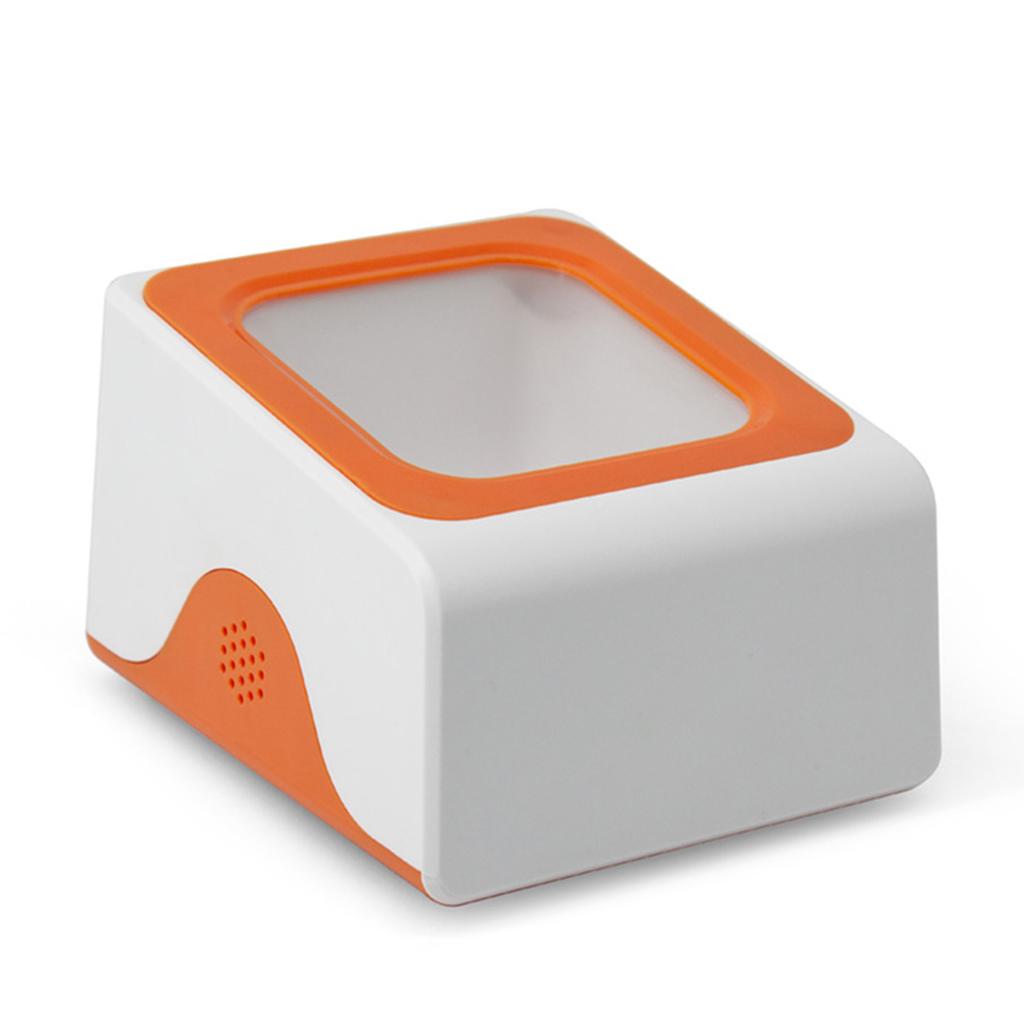 Desktop Barcode Scanner CMOS Sensor Voice Prompt Mobile Payment Code Scanning Box