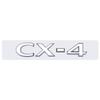 3D ABS CX-4 CX-5 Car Letter Badge Logo Trunk Decorative Sticker For Mazda 3 6 2 Axela CX30 CX7 Atenza Demio CX3 CX9 Accessories kyljh99