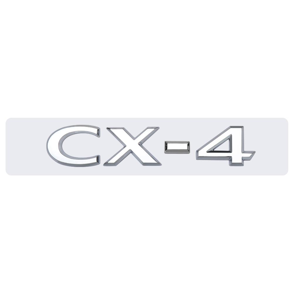 3D ABS CX-4 CX-5 Car Letter Badge Logo Trunk Decorative Sticker For Mazda 3 6 2 Axela CX30 CX7 Atenza Demio CX3 CX9 Accessories kyljh99