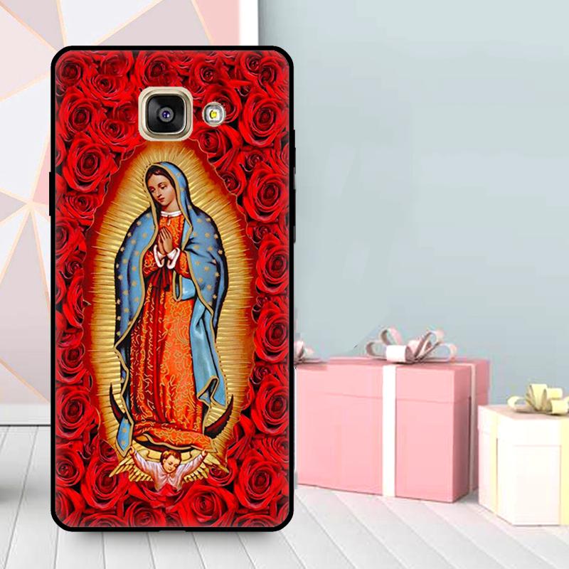 Virgen De Guadalupe Virgin Mary Case For Samsung Galaxy A3 A5 2016 2017 A6 A7 A8 A9 2018 J1 J3 J4 J5 J6 Plus J7 J8 Cover
