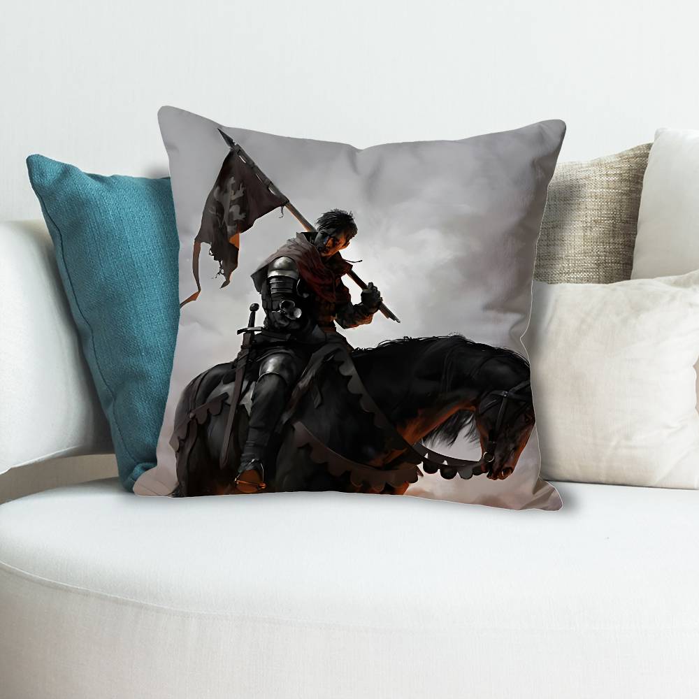 

KKingdom Come DDeliverance Pillow Cases for Bedroom Living Room Sofa Home Decor Polyester Cushion Cover with Zipper 30x30 cm