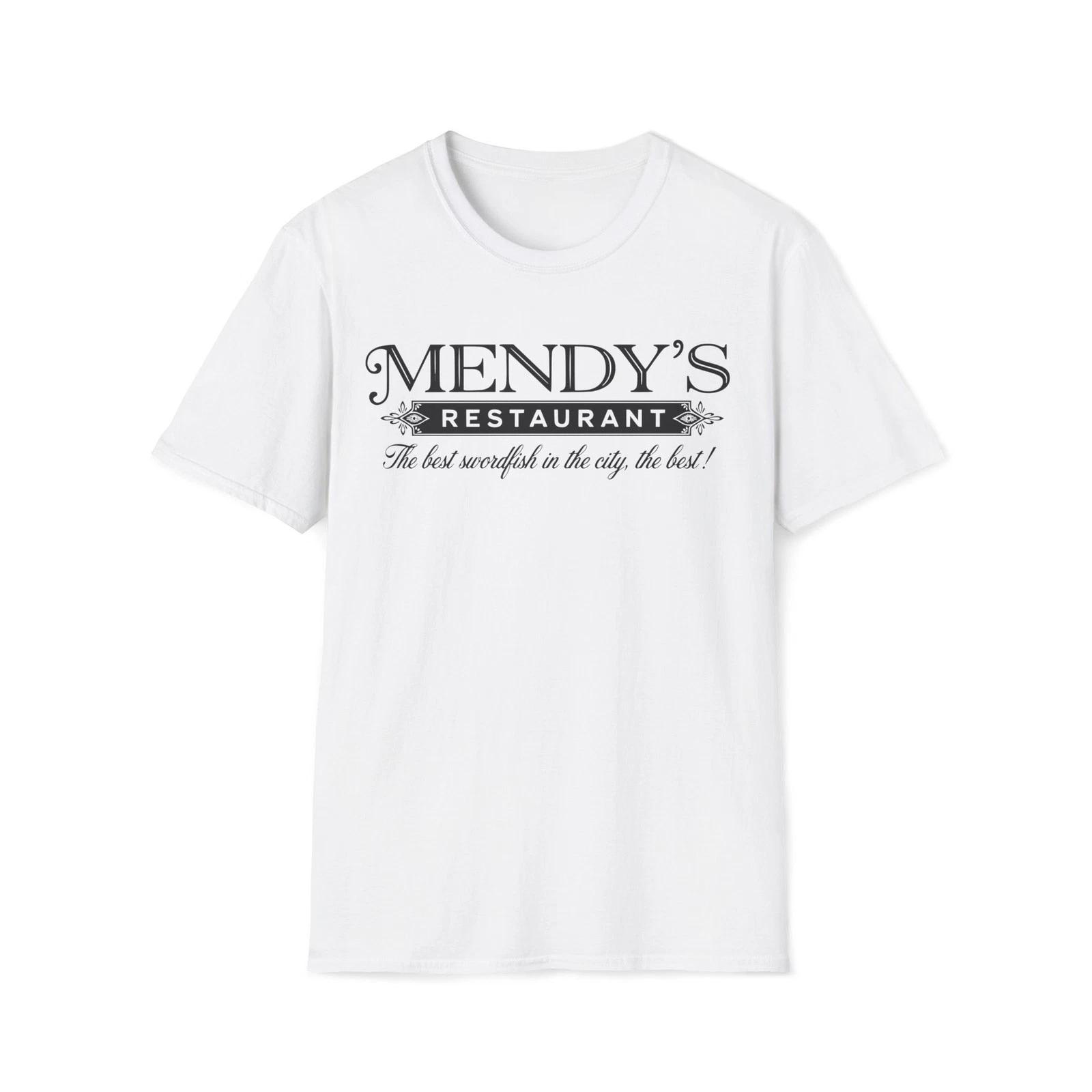 

Mendy s Restraunt T-Shirt | Seinfeld Kenny Bania Unisex Softstyle Tee XL
