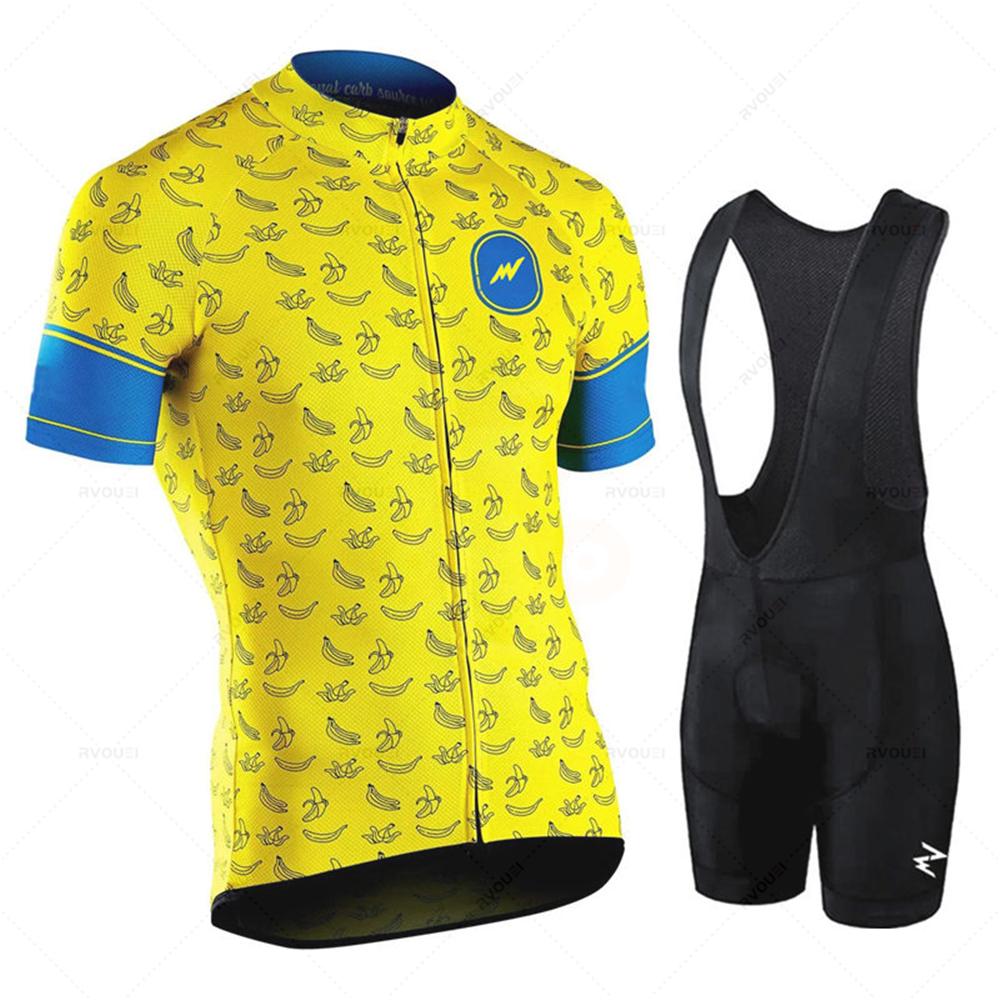 Set Breathable Cycling Clothing MTB Uniform Man Summer Short Sleeve Jersey Bike Maillot Ropa De Ciclismo 2026