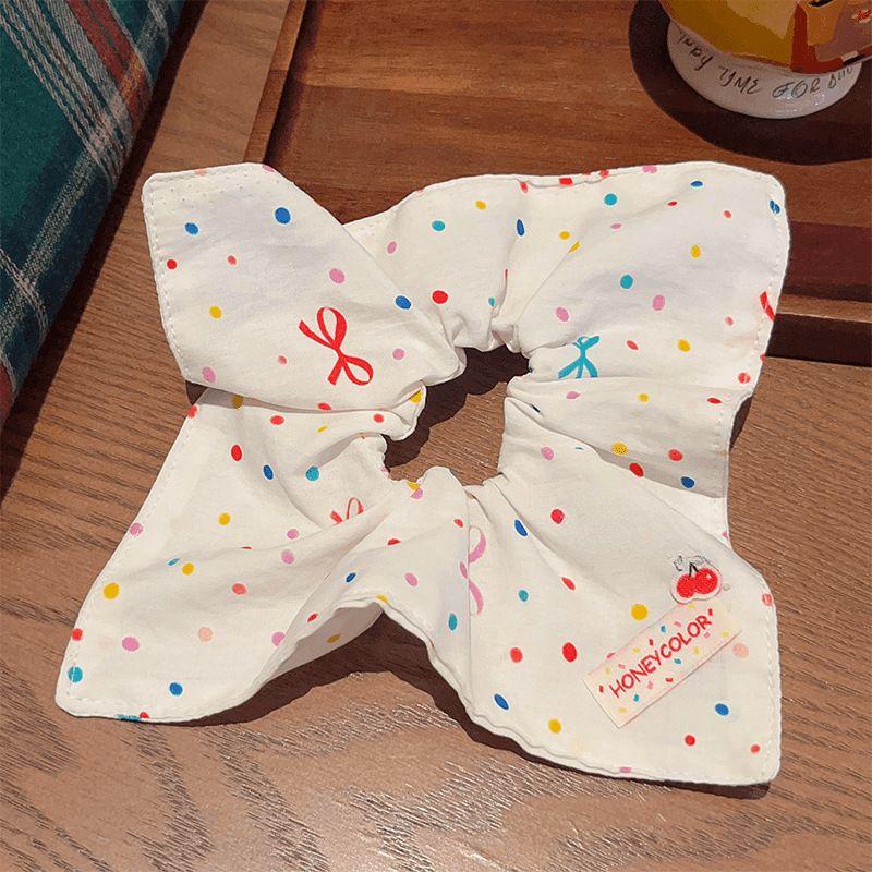 

1 шт. квадратный платок в форме банта, повязка для головы в виде толстой кишки, резинка для волос для хвостика нового стиля, женский аксессуар для прически «принцесса»