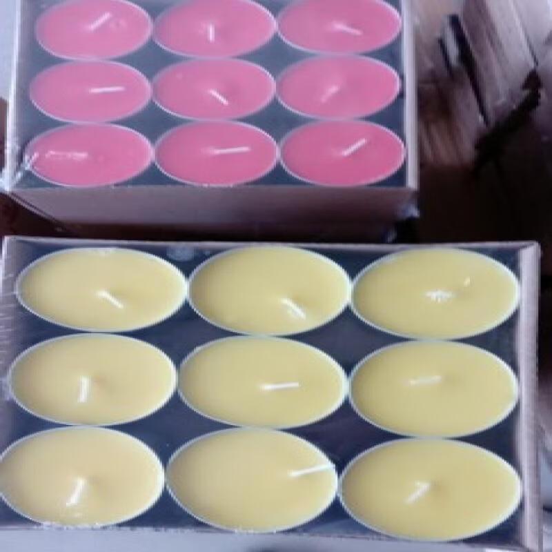 Handun 24-Hour Yellow Aluminum Ghee Lamps