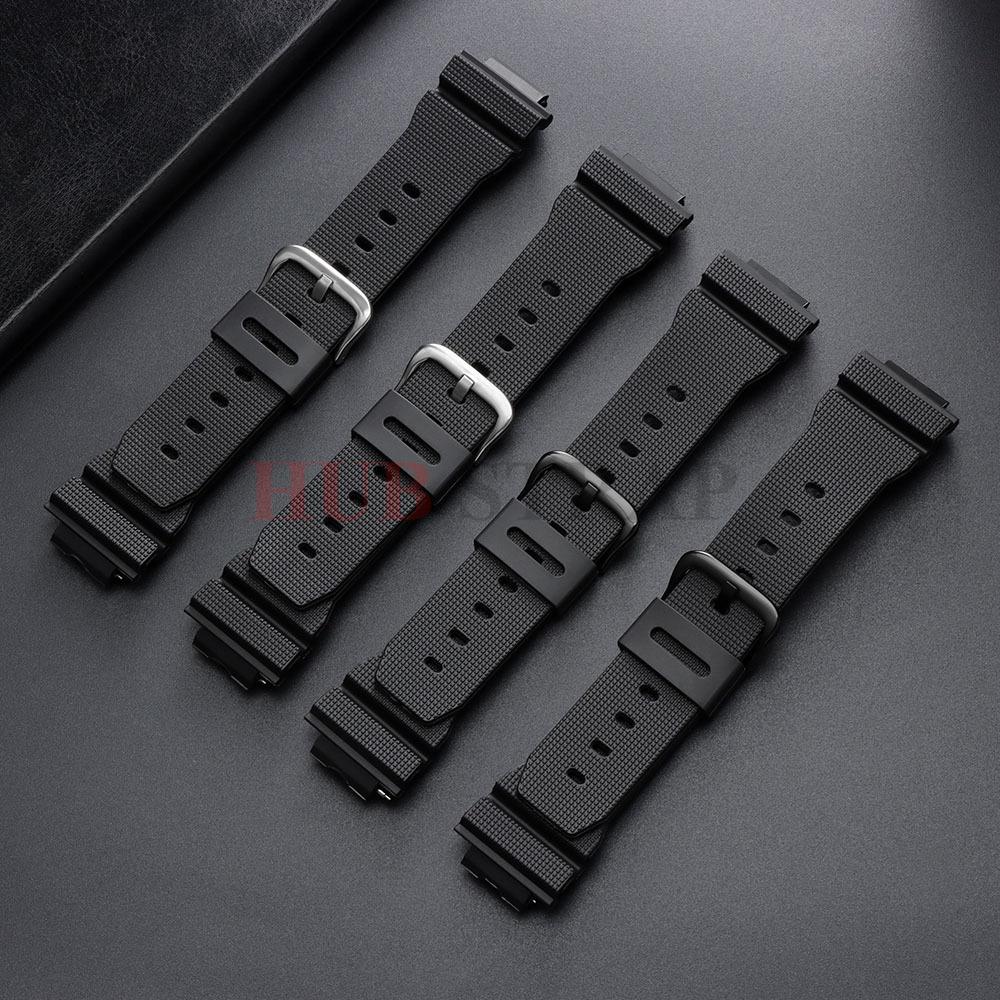 16mm Rubber Watchband for Casio GM-2100 GM-S2100 GA-2100 GM-5600/GA5600 Silicone WatchStrap Men Women Sports Waterproof Bracelet