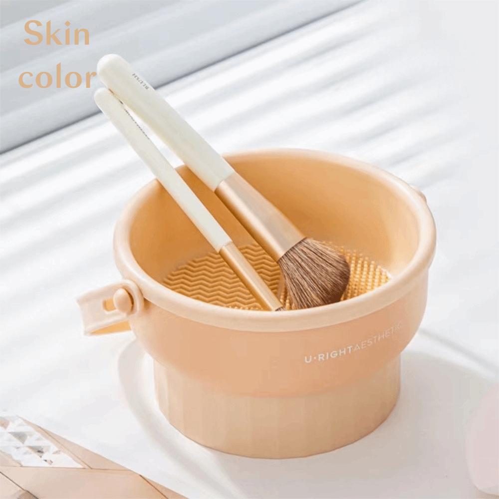 Silicone Makeup Brush Cleaner 3-In-1 Cosmetic Brush Cleaning Tools New Drying Rack Beauty Tool Kit