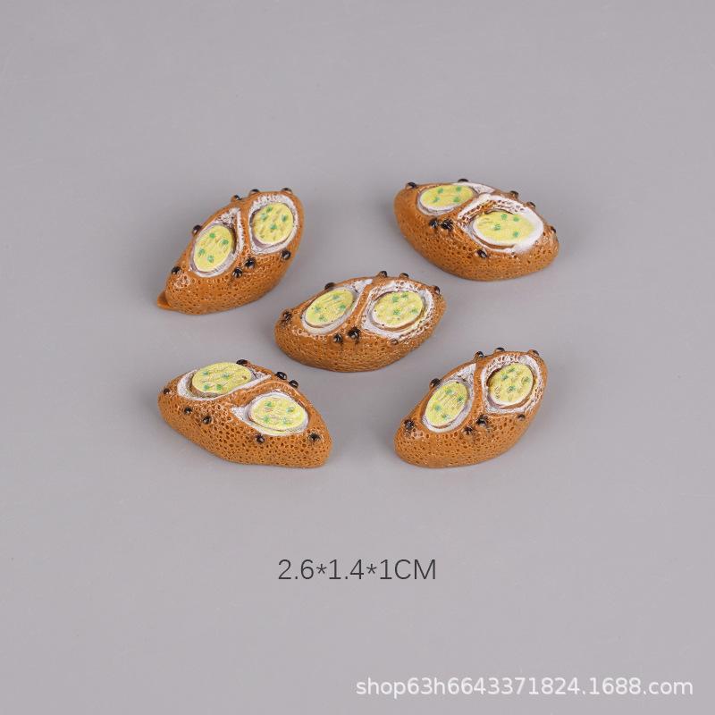 Mini Miniature Breadboard Dessert Model Simulation Play House Toy Shelf Ornament Edible Play Doll House Small Ornament