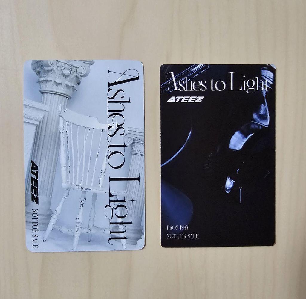 [USED] ATEEZ / Ashes to Light ATINY edition