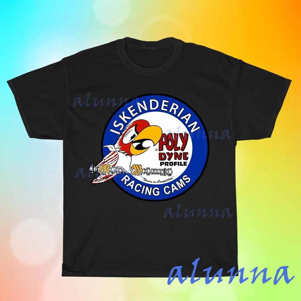Новая мужская черная футболка Isky Racing Cams Смешная Размеры от S до 5XL XL