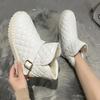 Snow Boots Women's 2022 Winter New Cotton Shoes Plush Thickened Warm Anti-skid Leisure Student Boots