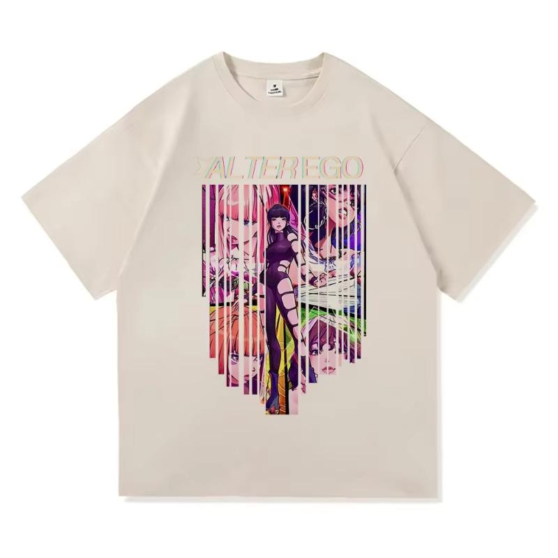 Lisa Alter Ego Tour 2025 T Shirt Fashion Men/Women Harajuku Aesthetic T-Shirt High Quality Anime Vintage Cotton Tees Shirts Tops