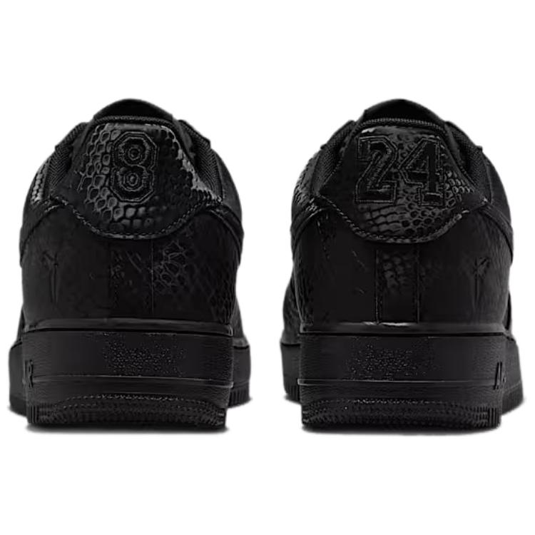 Kobe Bryant x Nike Air Force 1 Low Triple Black Herren Sneaker IB0018-003