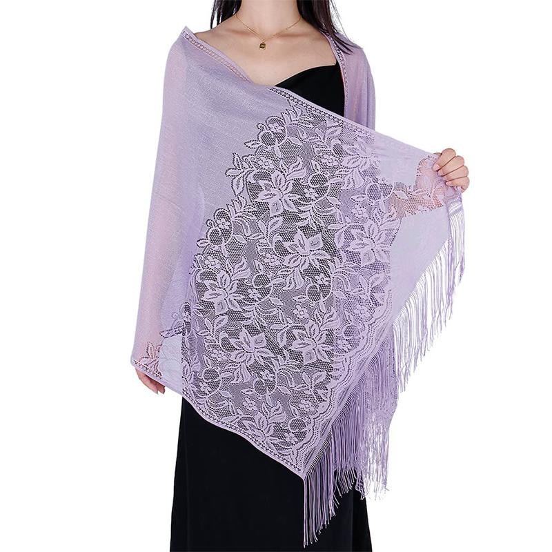 Bass Tie Shale Fashion Hair Head Women Cachecol Elegant Respiable Outdoor Lady Lady Wedding Accessories Photo