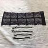 Women Sexy Lace Transparent Cummerbund Garter Suspender Belt Adjustable Back Buckles Collocation Hose Garter For Stockings
