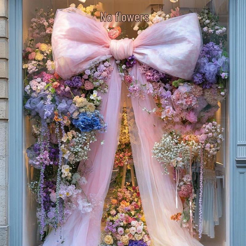 Extra Large Bow Decoration for Wedding, Engagement, Birthday, Party, Photography, or Window Display