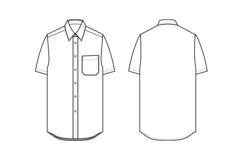 Seven Uniform CH4447-0 Antiviral Shirt, Short Sleeve, White, SS