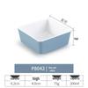 Imitation Porcelain Melamine Dipping and Snack Dish for Restaurants