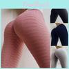 Waist Fitness High Leggings Womens Gym Workout Push Up Trousers Solid Yoga Pants