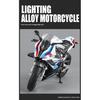1/9 Scale BMW M1000RR S1000RR Racing Alloy Metal Diecast Motorcycle Model Simulation Hobby Collectible Vehicle Model Birthday Gift Boy